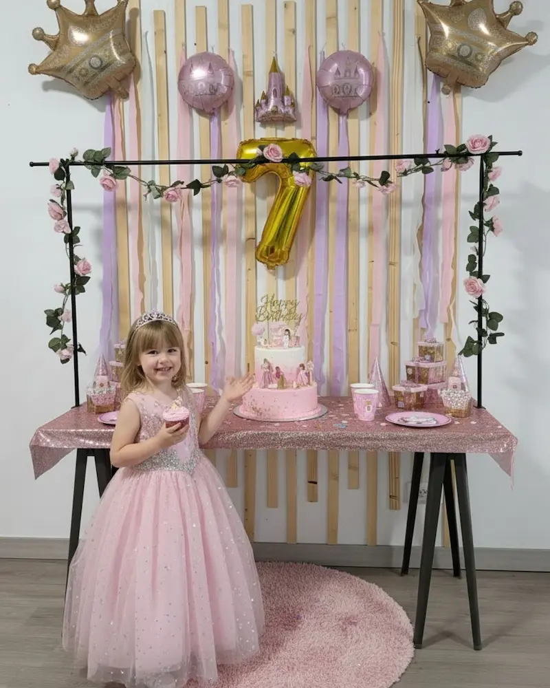 Fiesta princesa cumpleaños Gomiballs Elche
