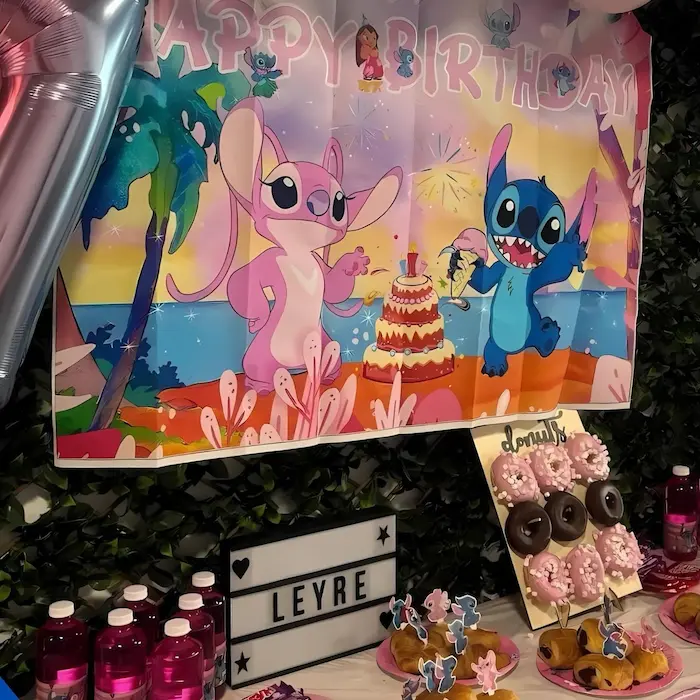 Fiesta Stitch cumpleaños Gomiballs Elche