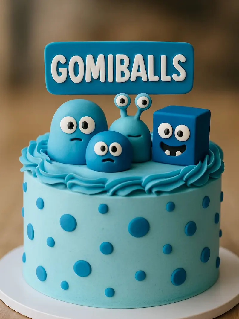 Tarta personalizada Gomiballs Elche