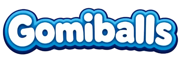 Logo Gomiballs parque de bolas Elche